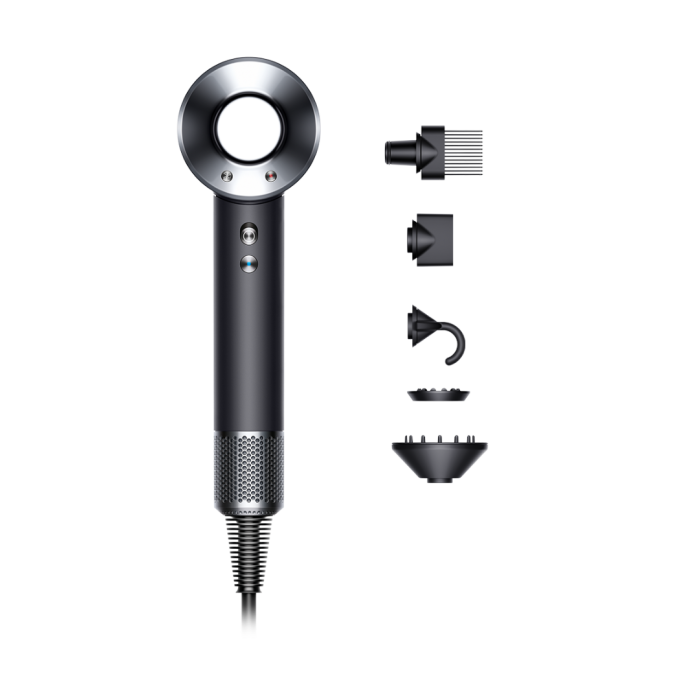 Фен Dyson HD07 Supersonic Black/Nickel
