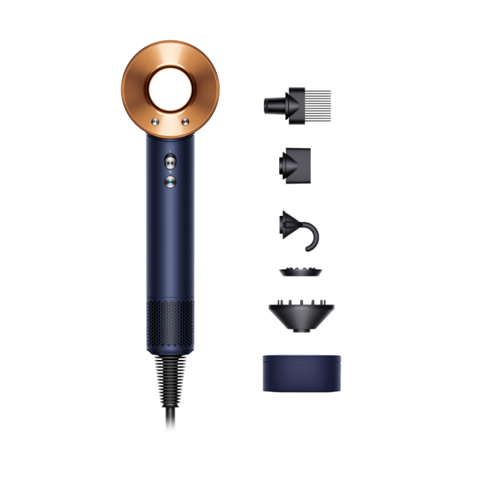 Фен Dyson HD07 Supersonic Prussian Blue/Rich Copper