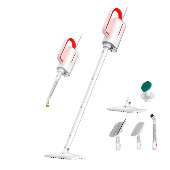 Багатофункціональний пароочисник Deerma Multi-function Steam Cleaner 1600W White (DEM-ZQ610)