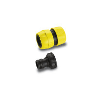 Комплект Premium для підключення шлангів 3/4, Конектор швидкознімний, штуцер G1 ВР