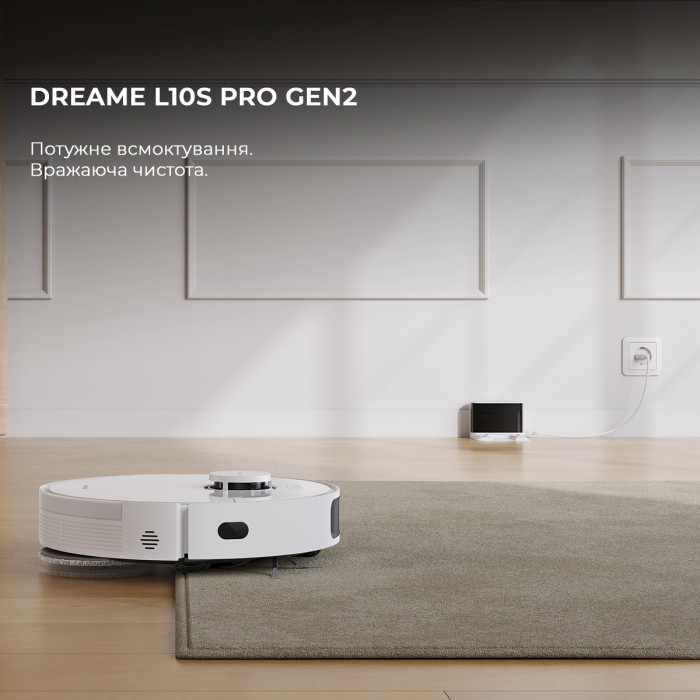 Робот-пилосос миючий Dreame Bot L10s Pro Gen2