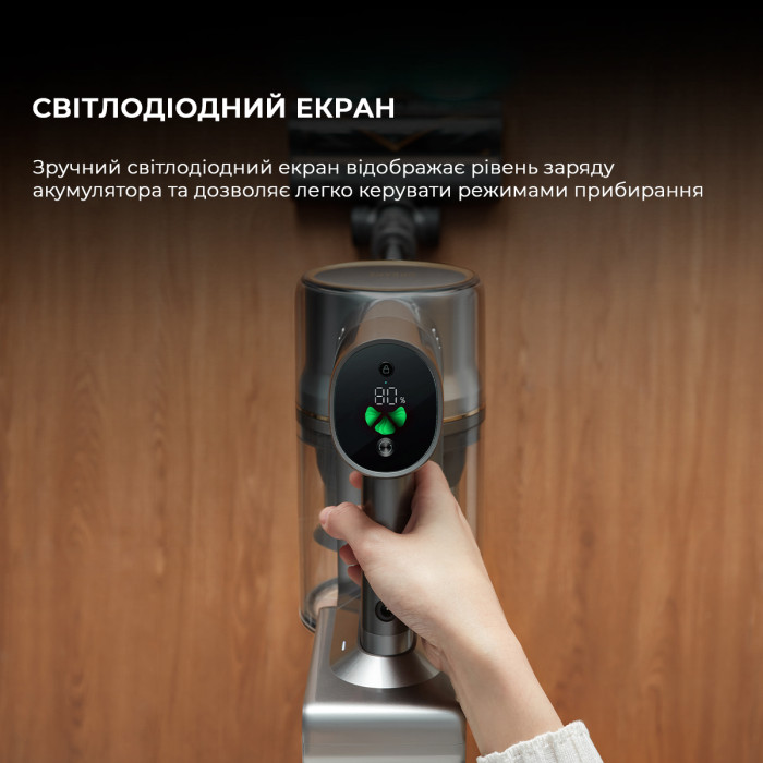 Бездротовий пилосос Dreame R20 Aqua