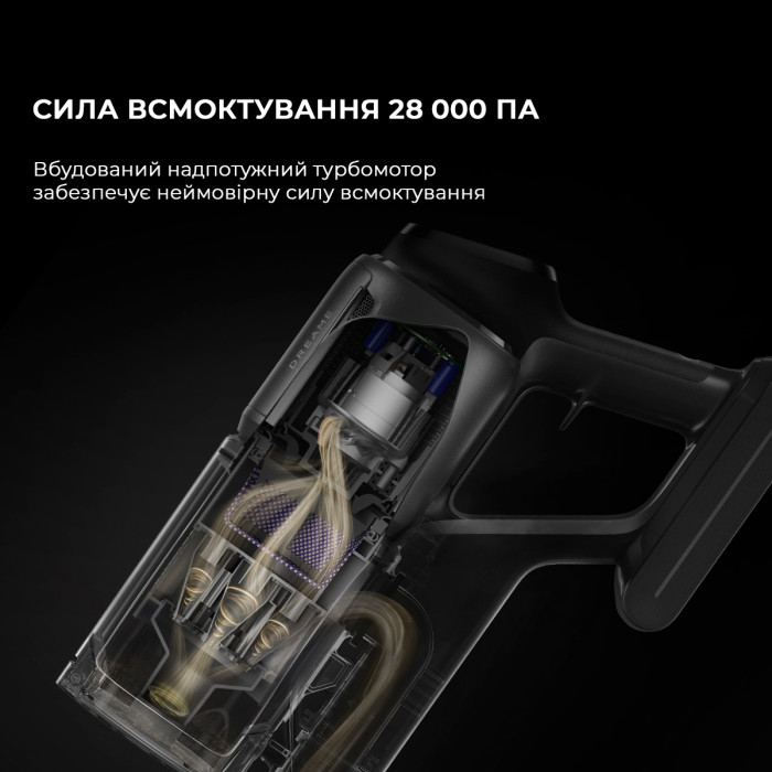 Бездротовий пилосос Dreame Z30 Aqua Cycle