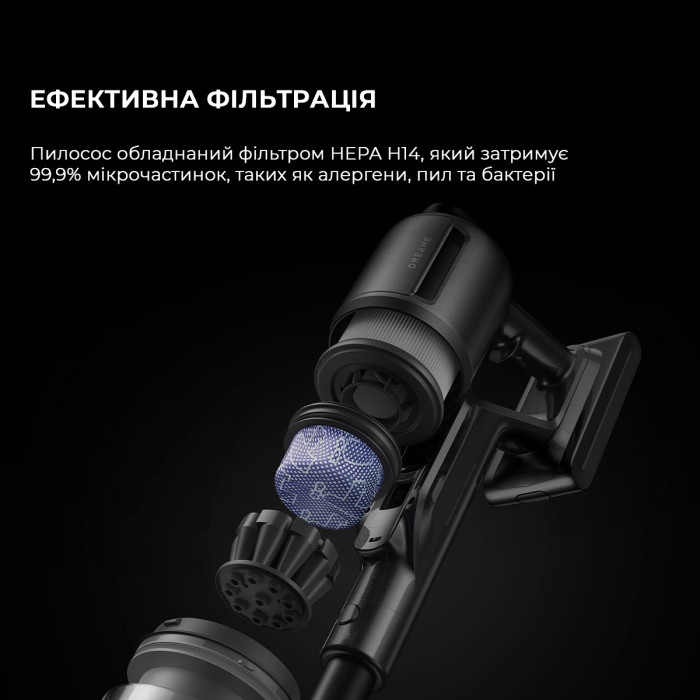 Бездротовий пилосос Dreame Z30 Aqua Cycle