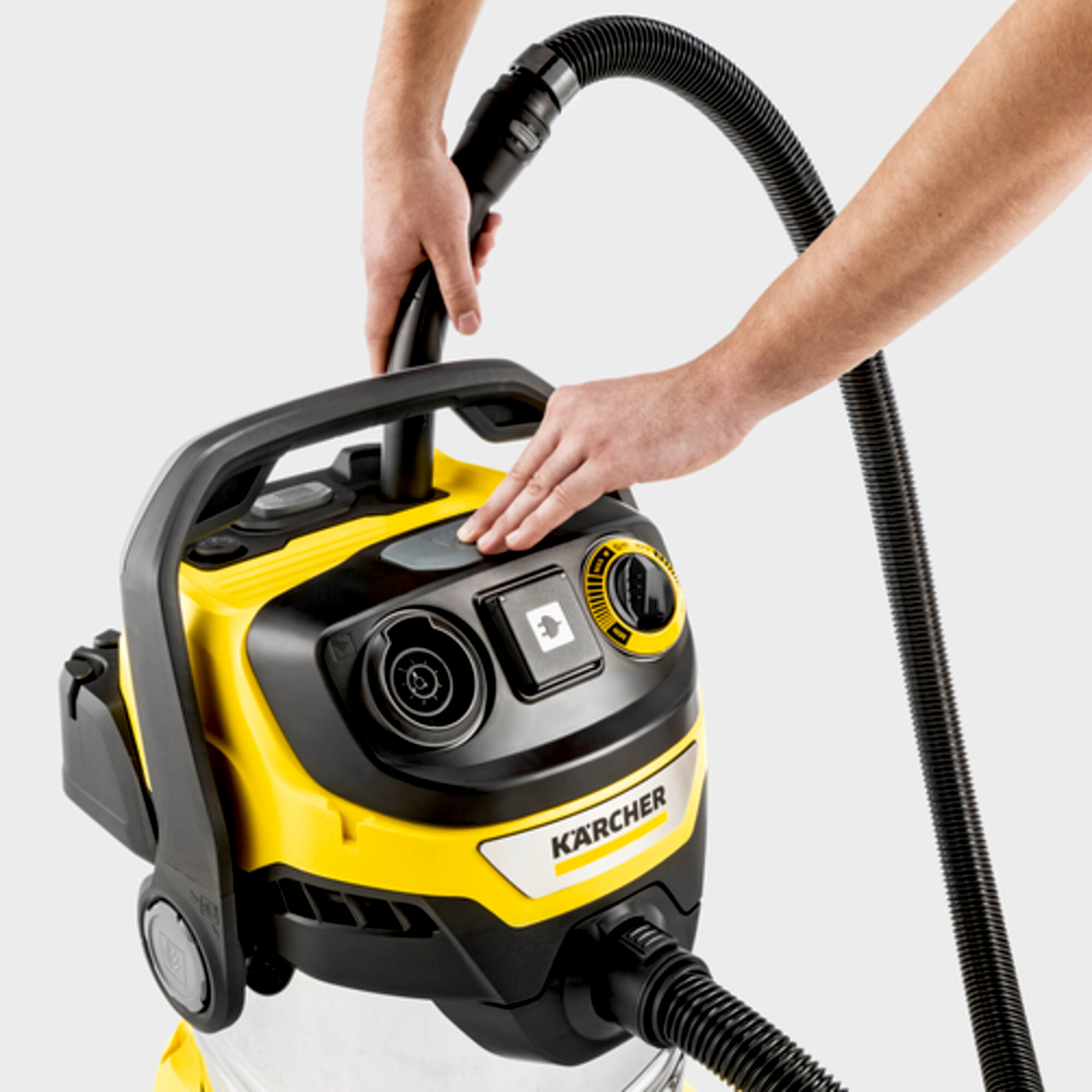 Господарський пилосос WD 6 P S V-30/6/22/T: Ефективне очищення фільтра