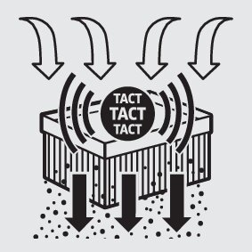 Профессиональный пылесос для влажной и сухой уборки NT 30/1 Tact Te L: Автоматическая система очистки фильтра Tact