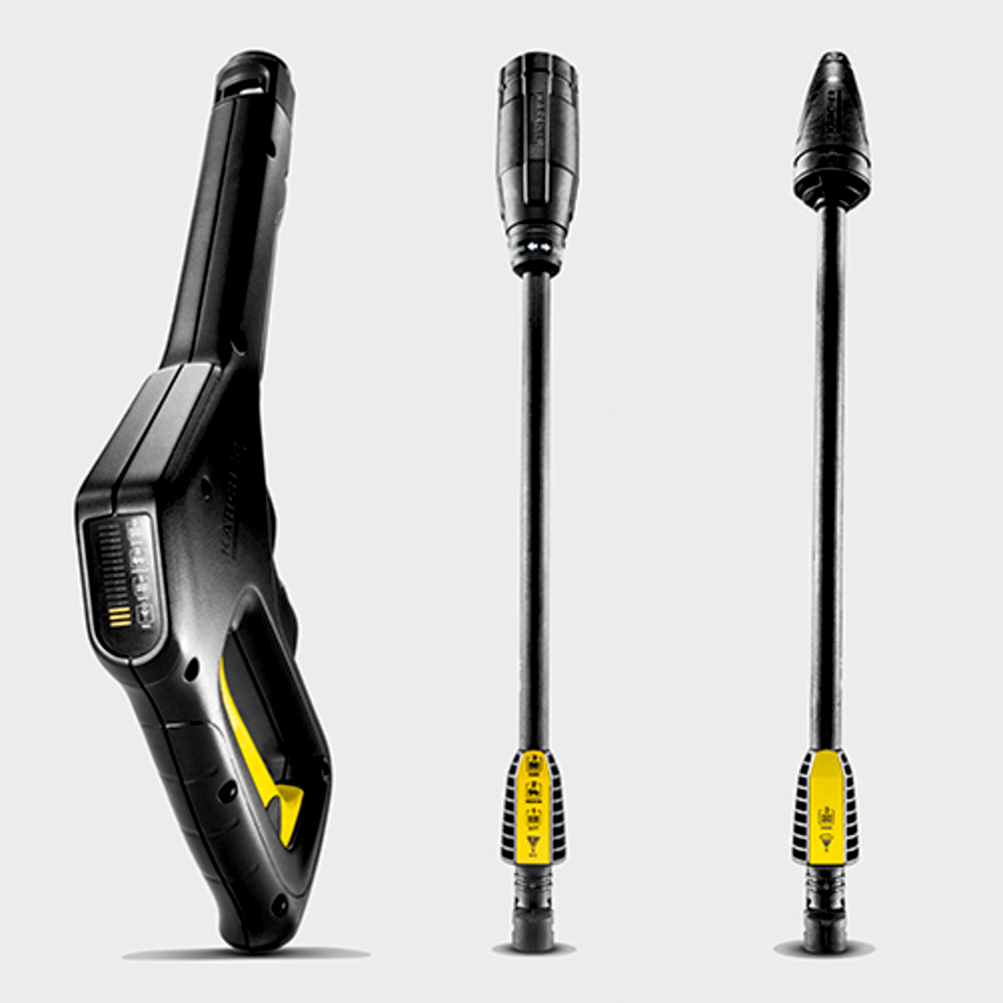Минимойка высокого давления K 3 Power Control: Пистолет Power Control с разъемом Quick Connect и струйные трубки