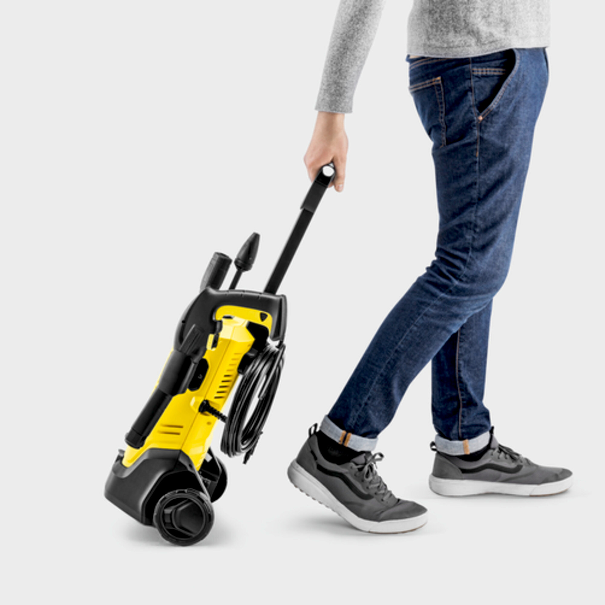 Минимойка высокого давления K 3 Car & Home: Большие колеса
