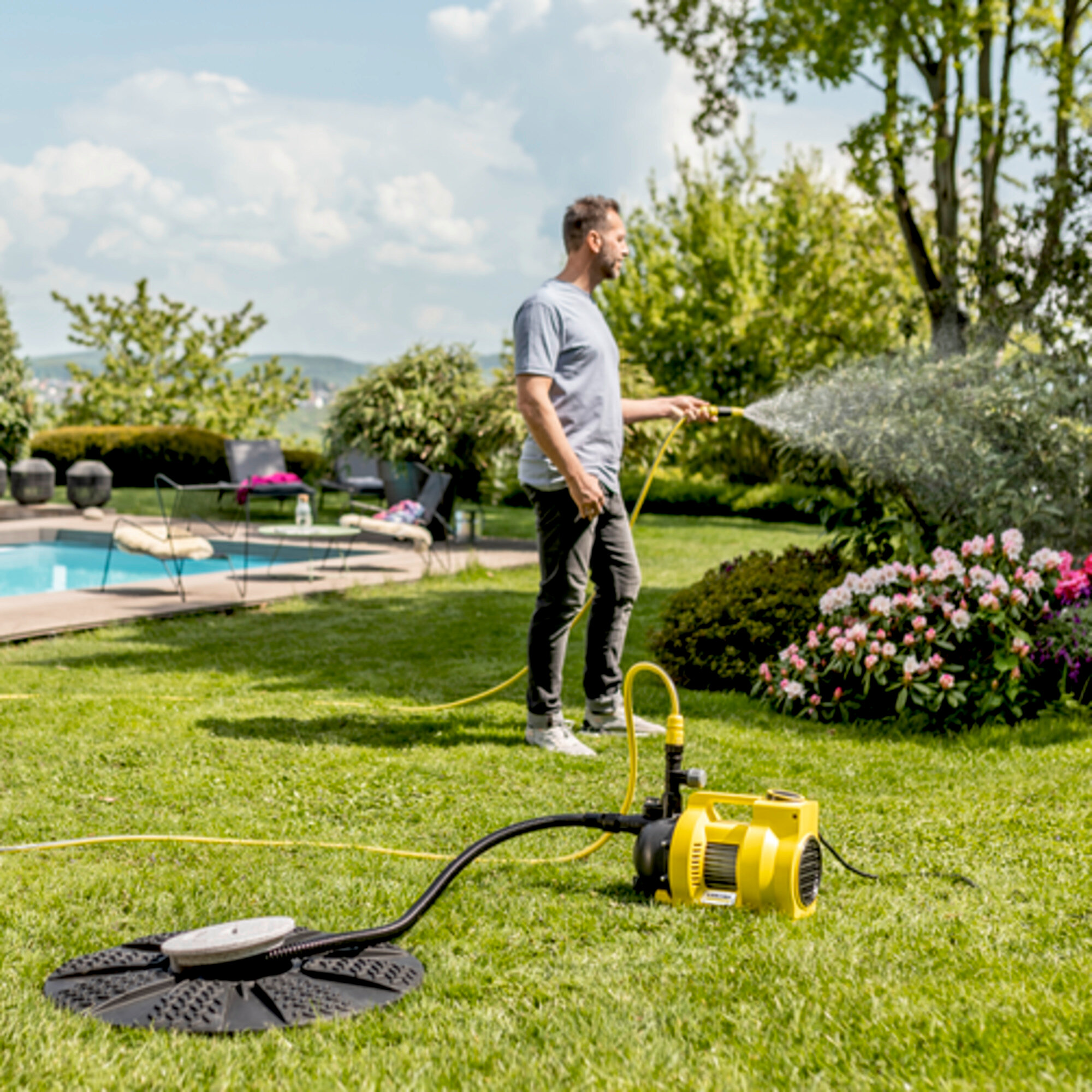 Насос для полива BP 6.000 Garden Set: Готовность к немедленному применению