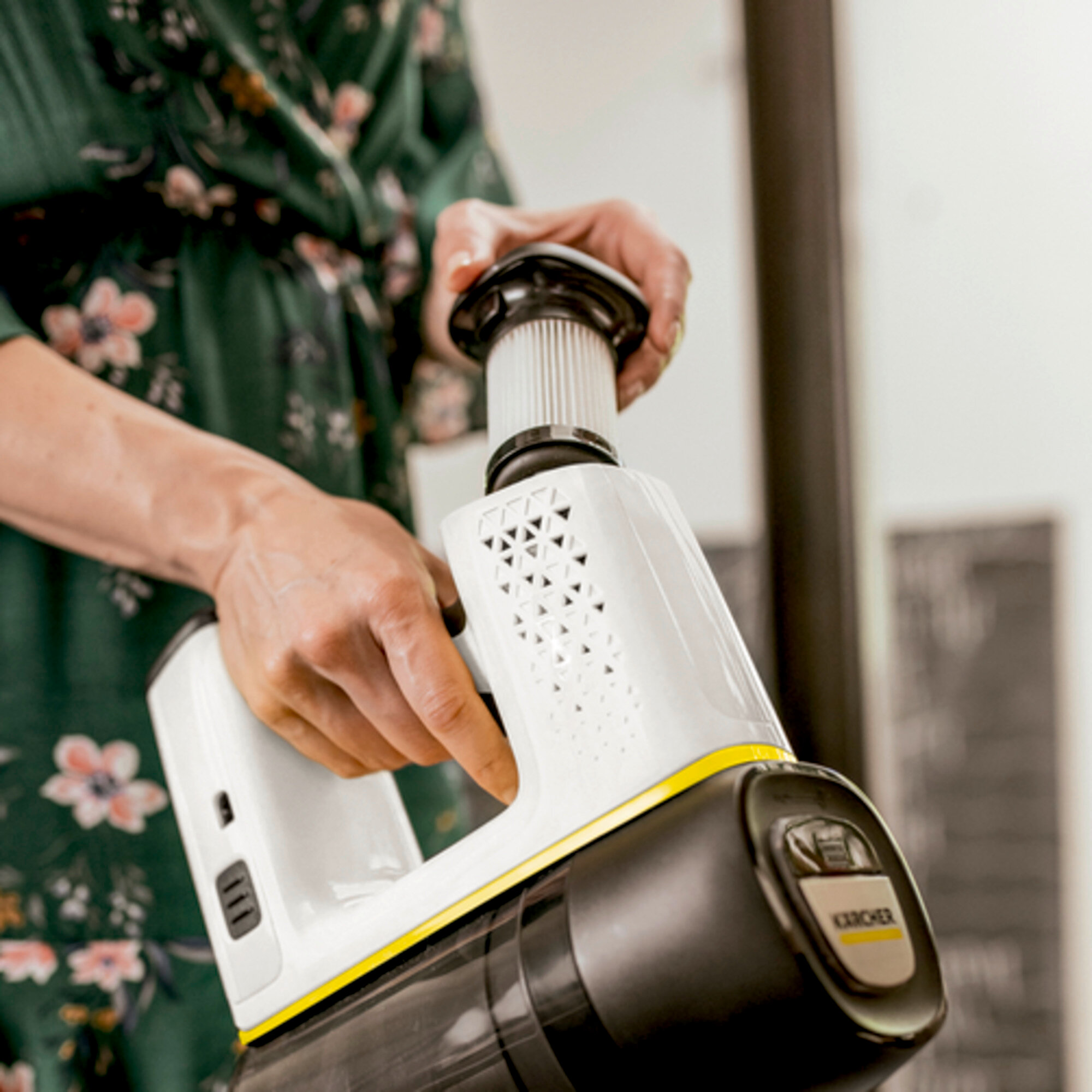 Аккумуляторный пылесос VC 6 Cordless ourFamily: Продуманная система фильтрации