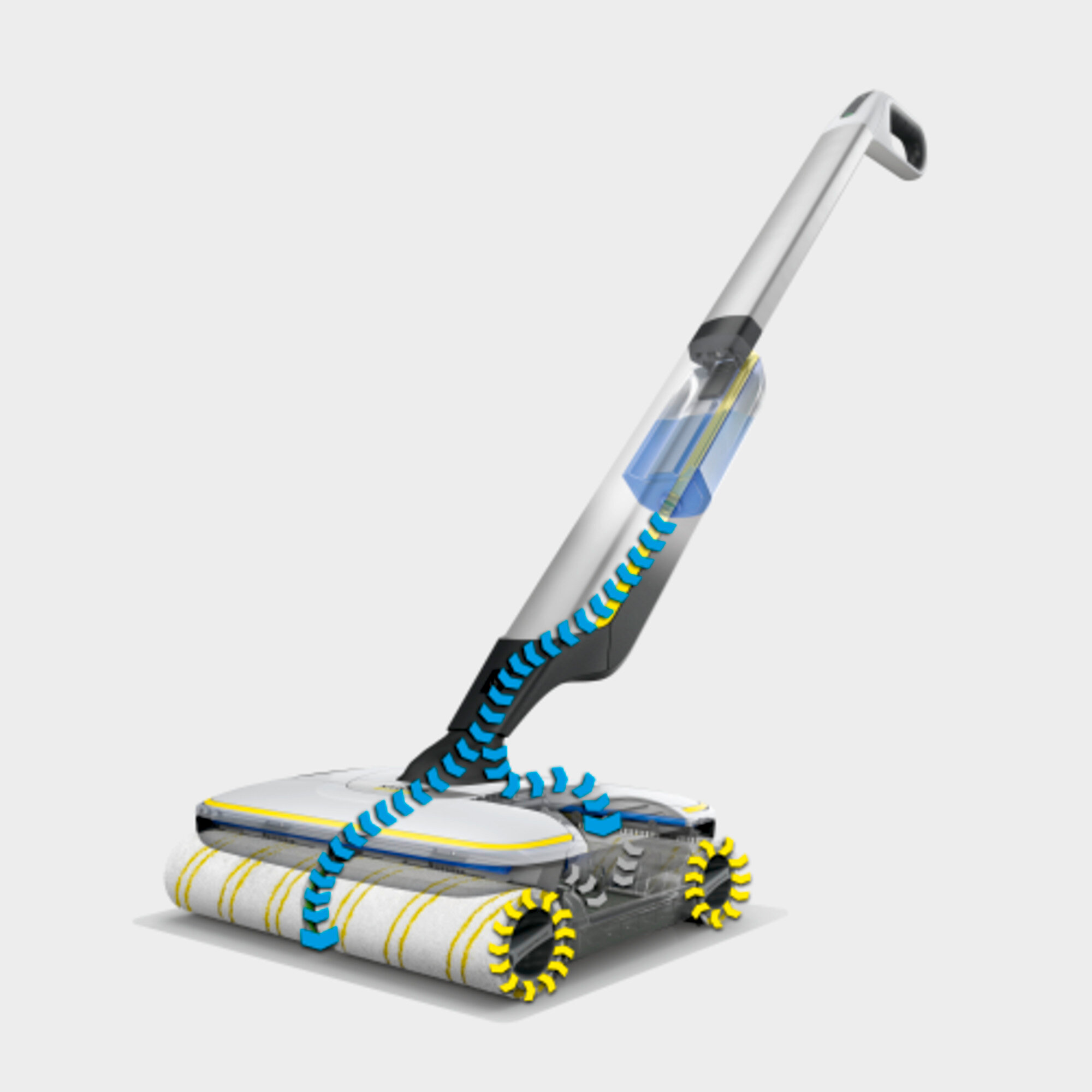 Электрошвабра FC 7 Cordless: На 20 %* чище и значительно комфортнее, чем при уборке шваброй