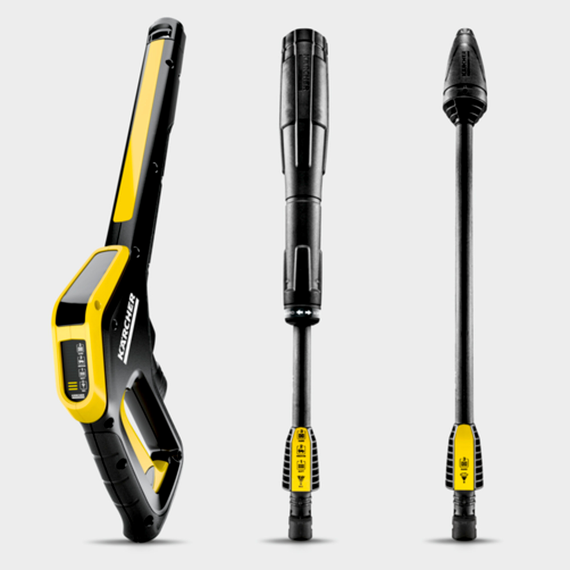 Минимойка высокого давления K 5 Power Control Flex: Пистолет Power Control с разъемом Quick Connect и струйные трубки
